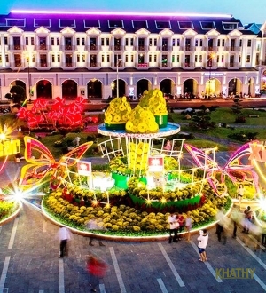 ĐƯỜNG HOA KDT PHÚ CƯỜNG 2019